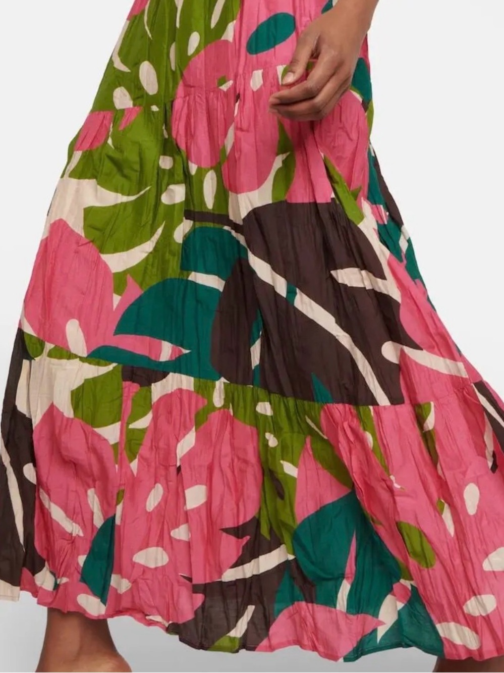 NWT Anthropologie Velvet by Graham & Spencer Lydia Silk-Blend Maxi Skirt Size L - Picture 1 of 10